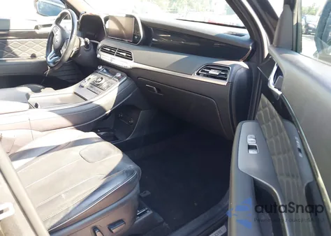 2022 Hyundai Palisade Calligraphy from USA, damaged, VIN KM8R74HE4NU373936